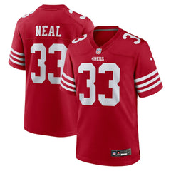 Siran Neal San Francisco 49ers Team Game Jersey - Scarlet | Nike on sale