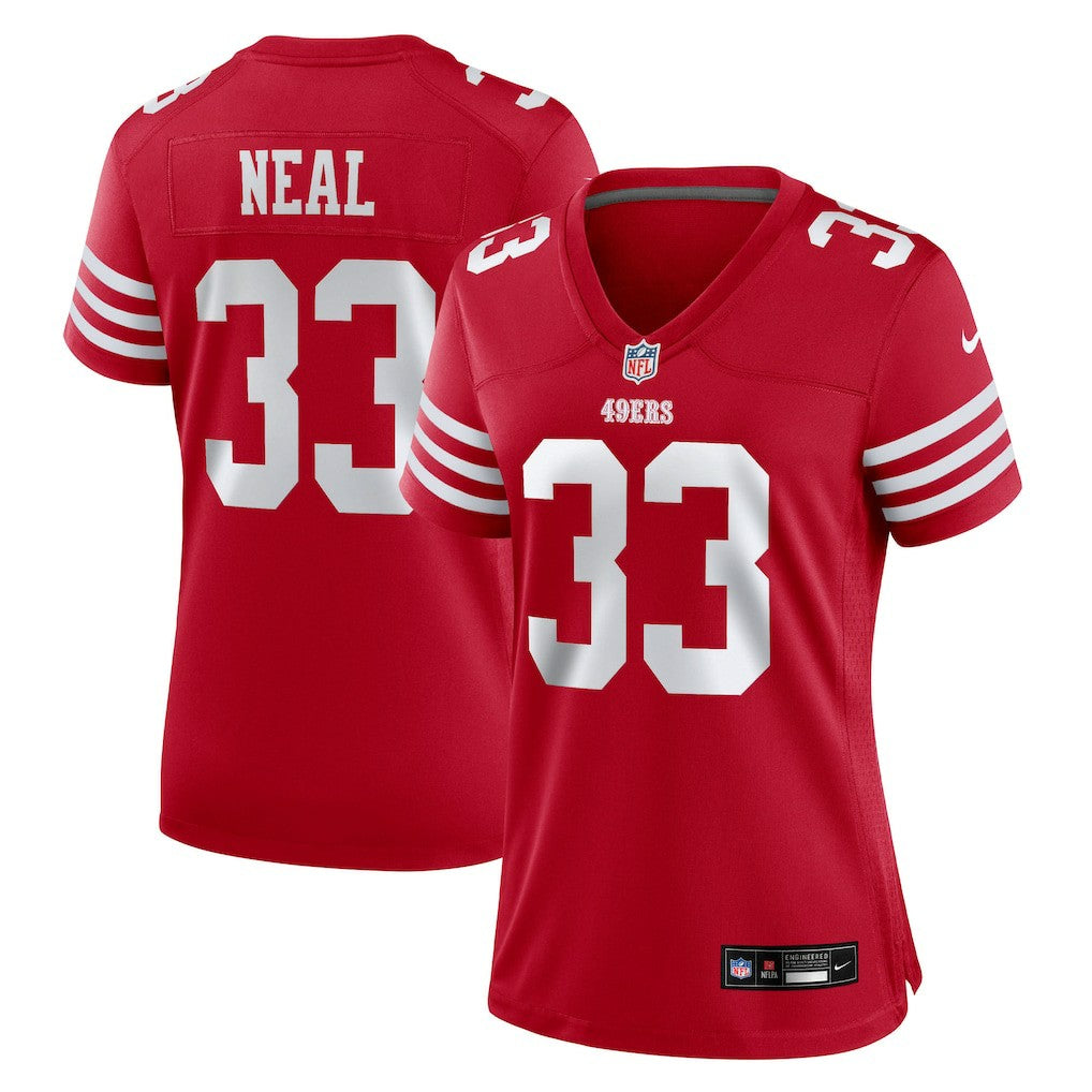 Siran Neal San Francisco 49ers Women's Team Game Jersey - Scarlet | Nike for sale