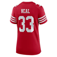 Siran Neal San Francisco 49ers Women's Team Game Jersey - Scarlet | Nike for sale