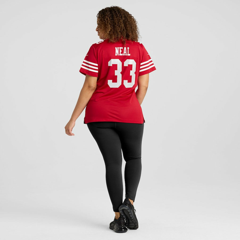 Siran Neal San Francisco 49ers Women's Team Game Jersey - Scarlet | Nike for sale