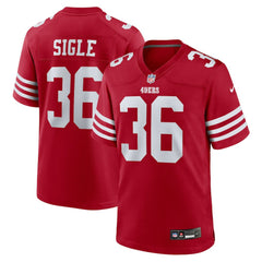 Marques Sigle San Francisco 49ers Team Game Jersey - Scarlet | Nike outlet