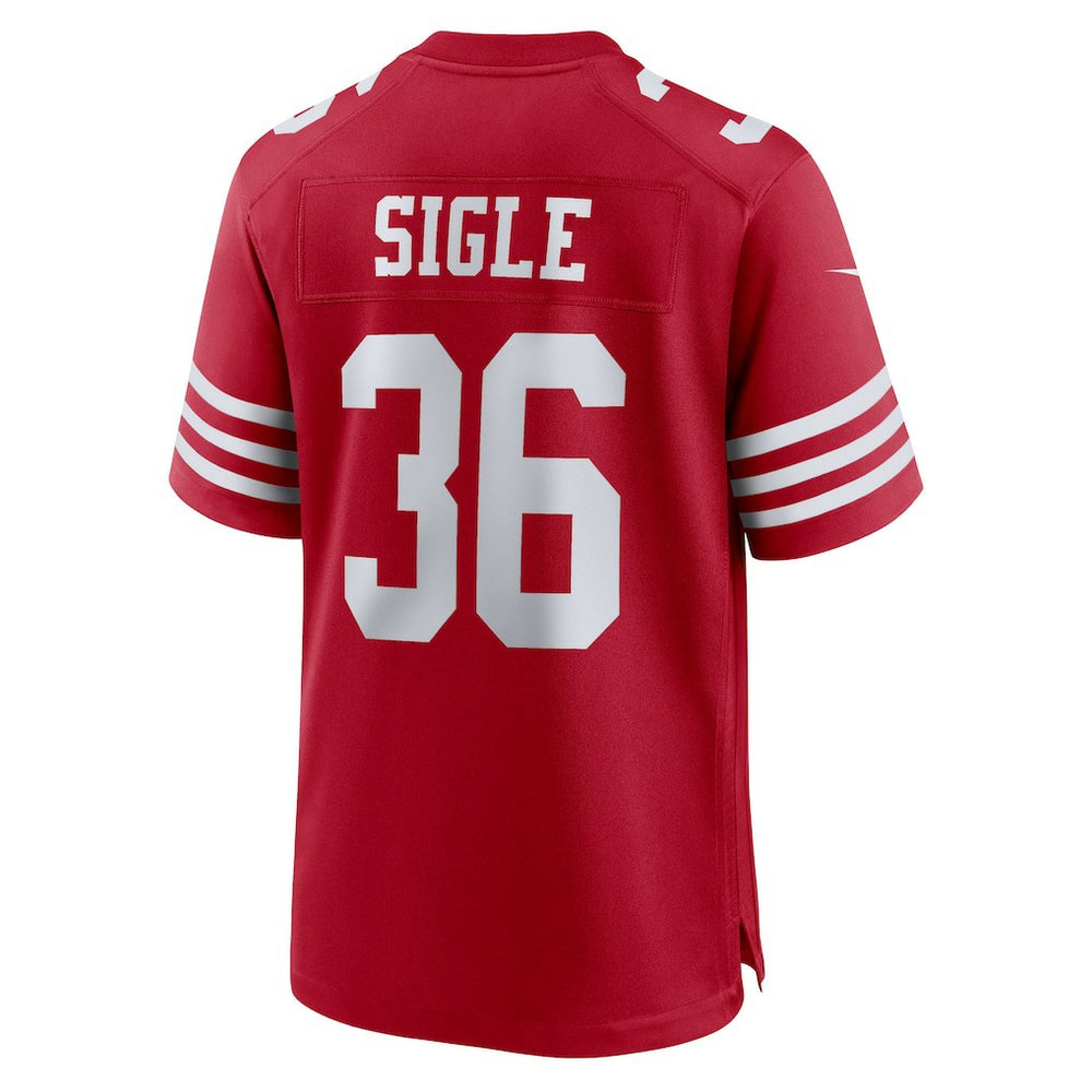Marques Sigle San Francisco 49ers Team Game Jersey - Scarlet | Nike outlet