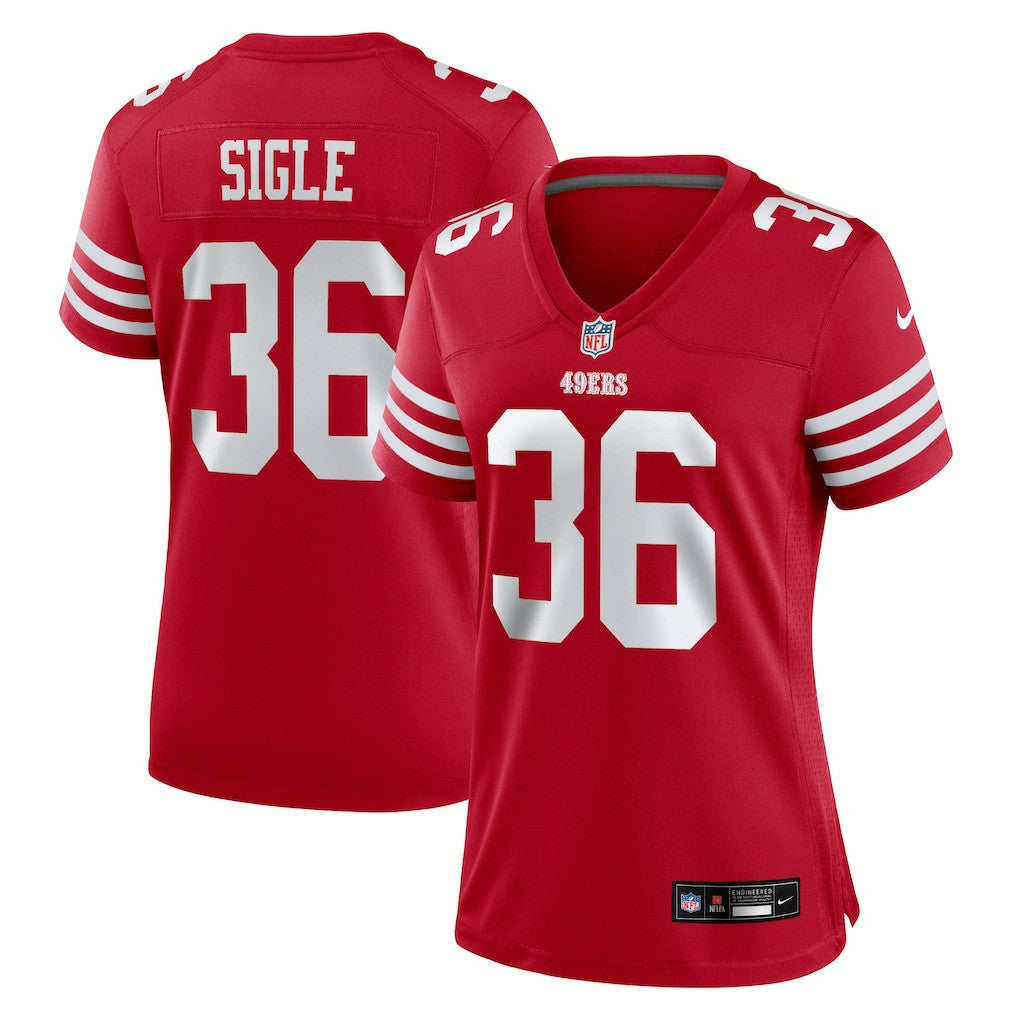 Marques Sigle San Francisco 49ers Women's Team Game Jersey - Scarlet | Nike online