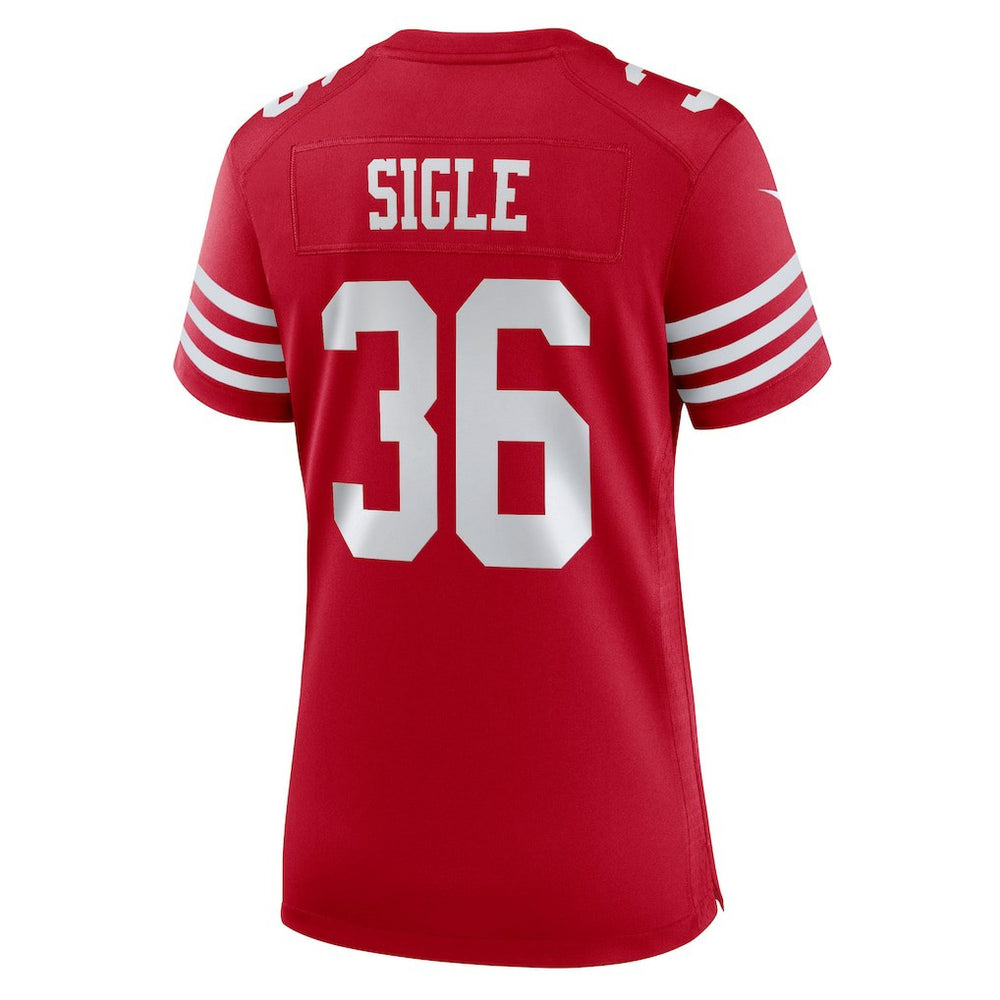 Marques Sigle San Francisco 49ers Women's Team Game Jersey - Scarlet | Nike online