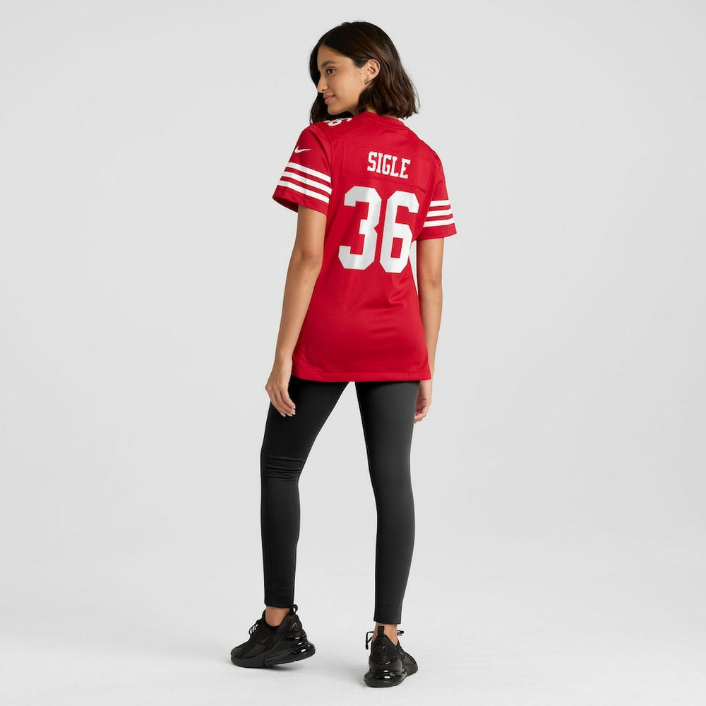 Marques Sigle San Francisco 49ers Women's Team Game Jersey - Scarlet | Nike online