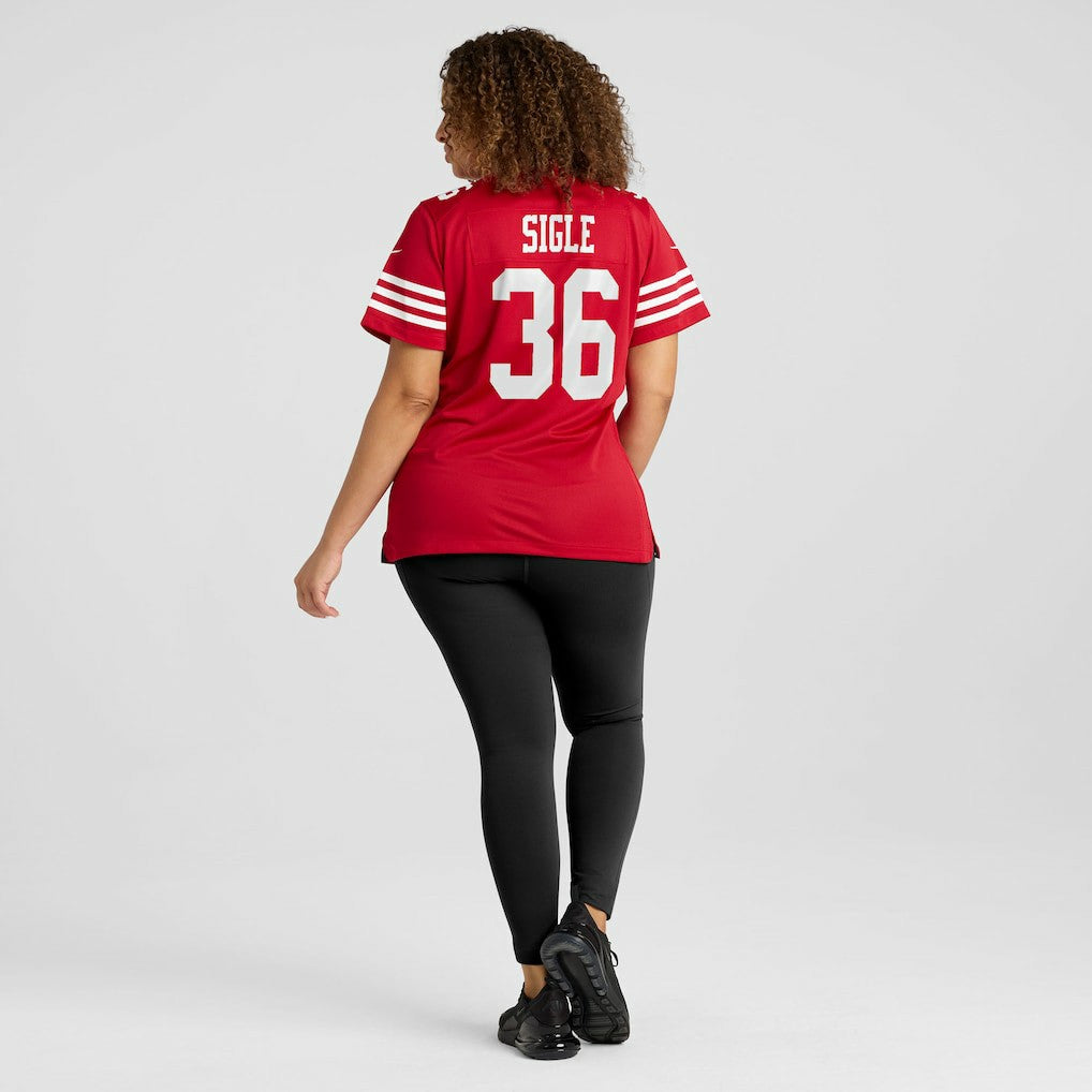 Marques Sigle San Francisco 49ers Women's Team Game Jersey - Scarlet | Nike online