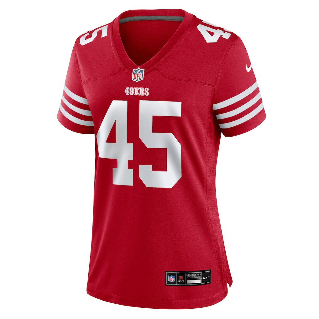 Nick Martin San Francisco 49ers Women's Team Game Jersey - Scarlet | Nike online