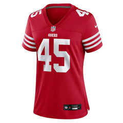 Nick Martin San Francisco 49ers Women's Team Game Jersey - Scarlet | Nike online