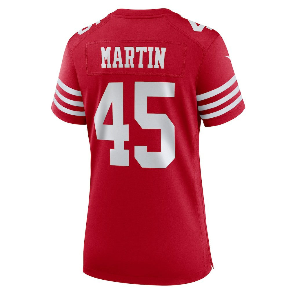 Nick Martin San Francisco 49ers Women's Team Game Jersey - Scarlet | Nike online