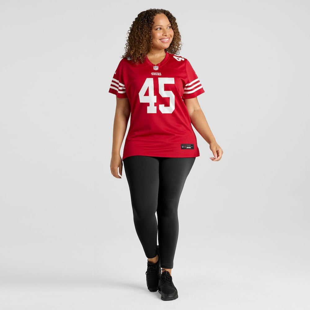 Nick Martin San Francisco 49ers Women's Team Game Jersey - Scarlet | Nike online