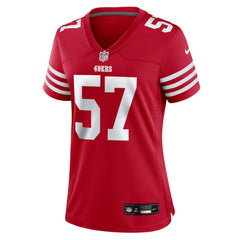 Luke Gifford San Francisco 49ers Women's Team Game Jersey - Scarlet | Nike discount