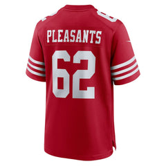 Austen Pleasants San Francisco 49ers Team Game Jersey - Scarlet | Nike discount