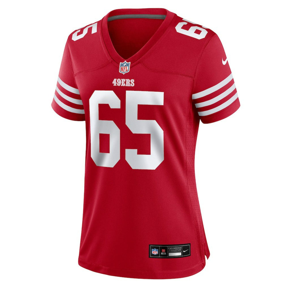 Drew Moss San Francisco 49ers Women's Team Game Jersey - Scarlet | Nike online