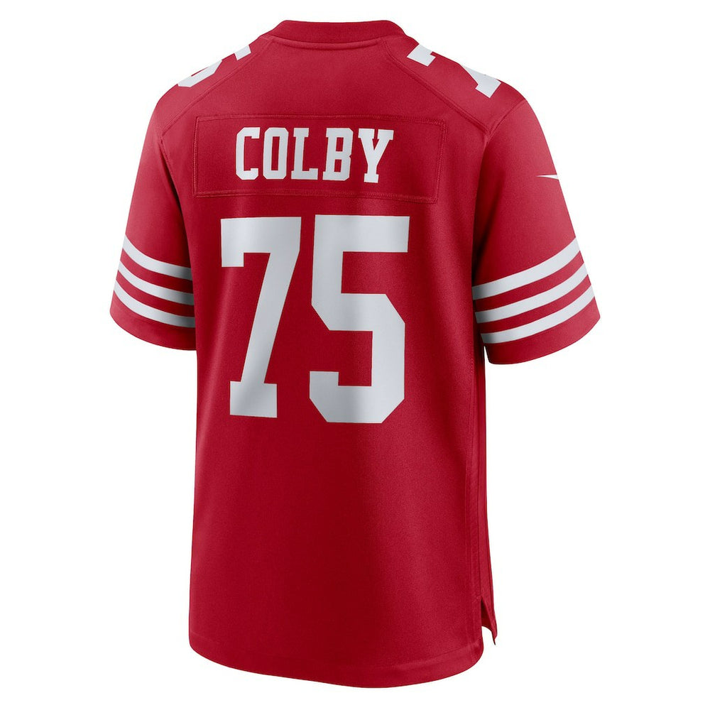 Connor Colby San Francisco 49ers Team Game Jersey - Scarlet | Nike outlet