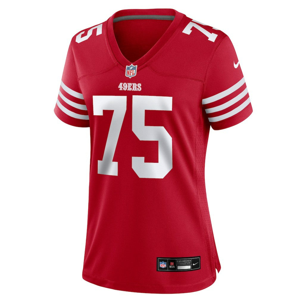 Connor Colby San Francisco 49ers Women's Team Game Jersey - Scarlet | Nike on sale