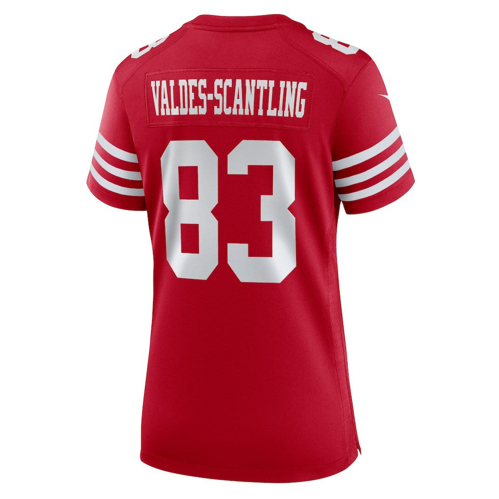 Marquez Valdes-Scantling San Francisco 49ers Women's Team Game Jersey - Scarlet | Nike cheap