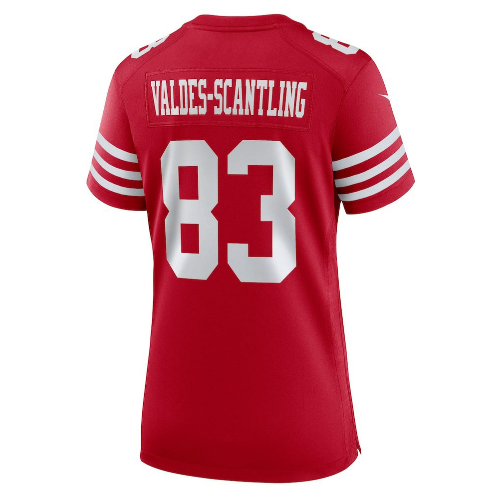 Marquez Valdes-Scantling San Francisco 49ers Women's Team Game Jersey - Scarlet | Nike cheap