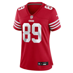 Luke Farrell San Francisco 49ers Women's Team Game Jersey - Scarlet | Nike for sale