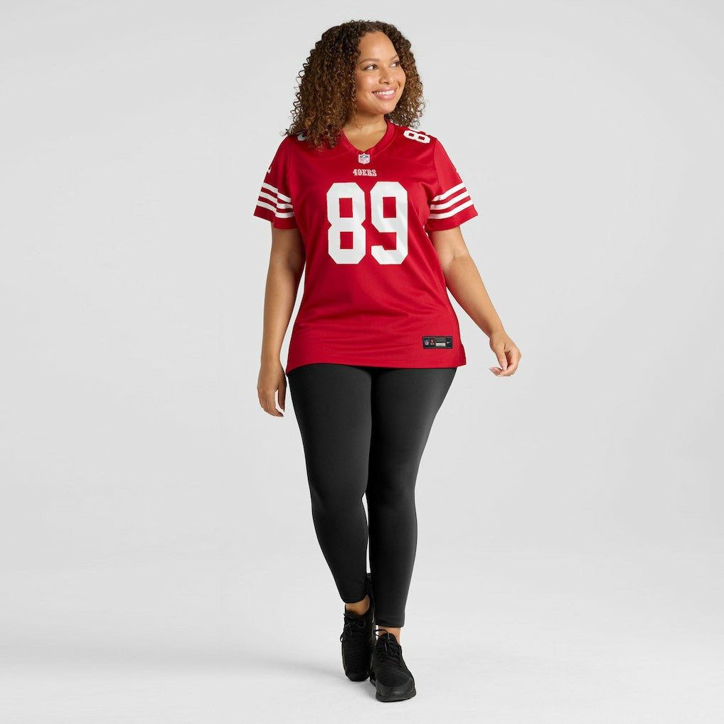 Luke Farrell San Francisco 49ers Women's Team Game Jersey - Scarlet | Nike for sale