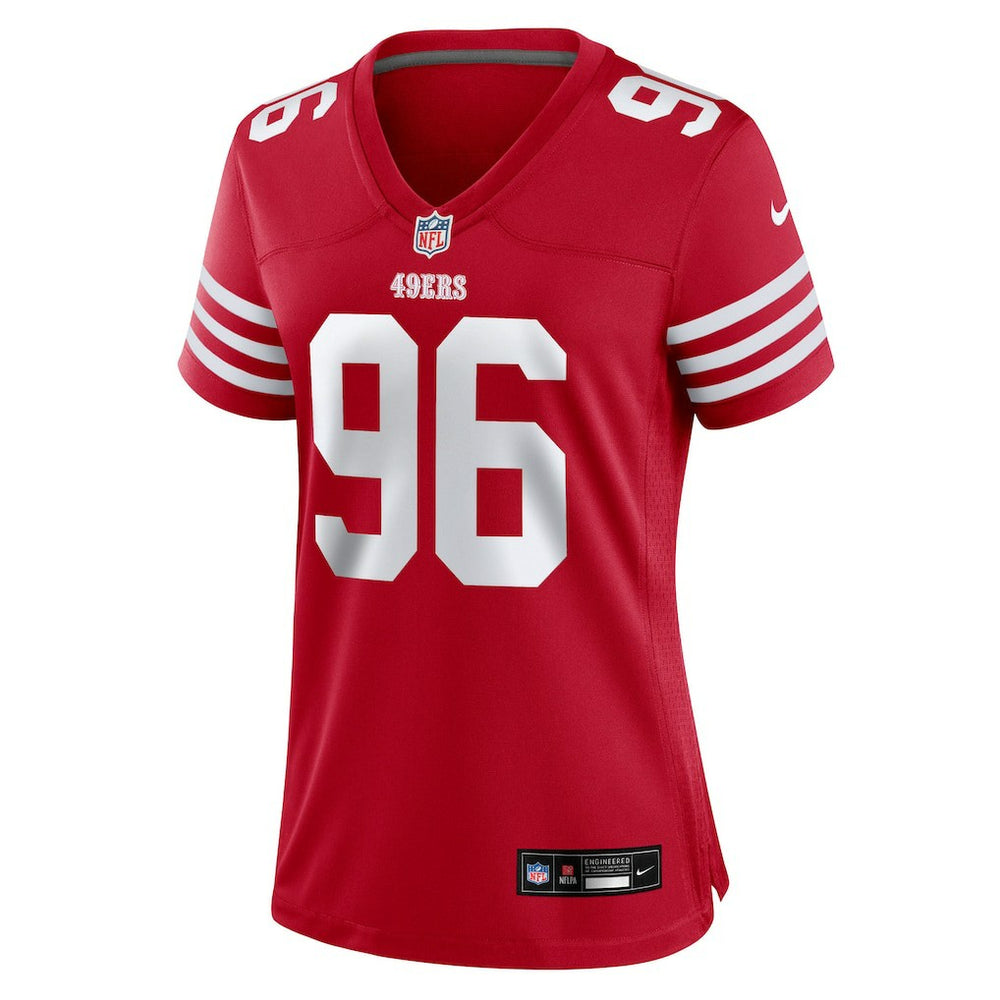 Jordan Jefferson San Francisco 49ers Women's Team Game Jersey - Scarlet | Nike outlet