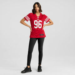Jordan Jefferson San Francisco 49ers Women's Team Game Jersey - Scarlet | Nike outlet