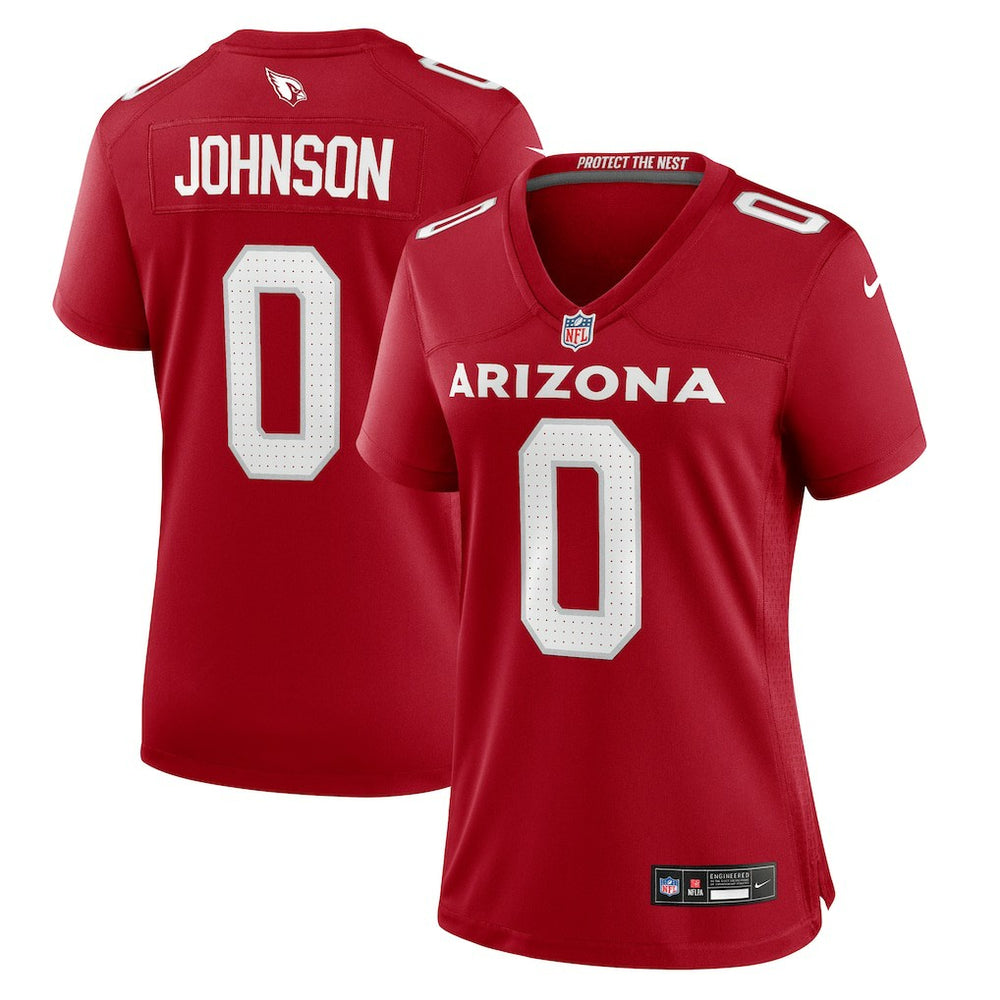 Will Johnson Arizona Cardinals Women's Team Game Jersey - Cardinal | Nike sale