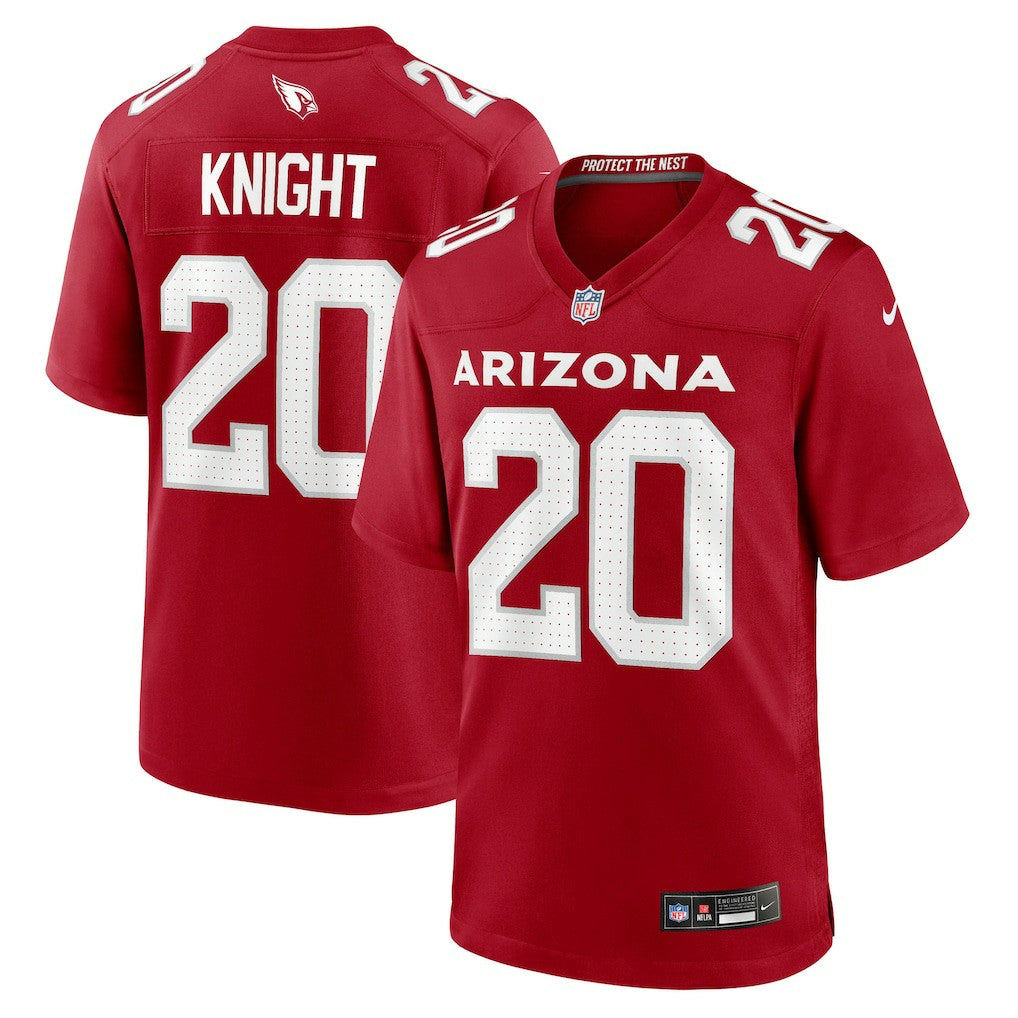 Zonovan Knight Arizona Cardinals Team Game Jersey - Cardinal | Nike for sale