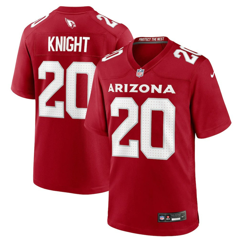 Zonovan Knight Arizona Cardinals Team Game Jersey - Cardinal | Nike for sale