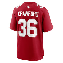 Kitan Crawford Arizona Cardinals Team Game Jersey - Cardinal | Nike cheap