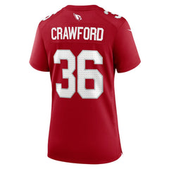Kitan Crawford Arizona Cardinals Women's Team Game Jersey - Cardinal | Nike online
