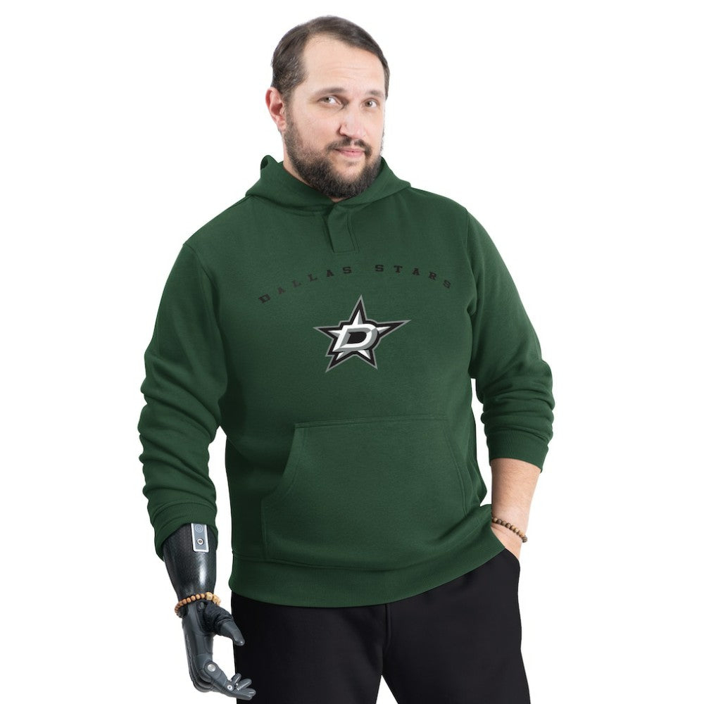 Dallas Stars G-III Sports by Carl Banks Adaptive Classic Team Arc Fleece Hoodie Kelly Green