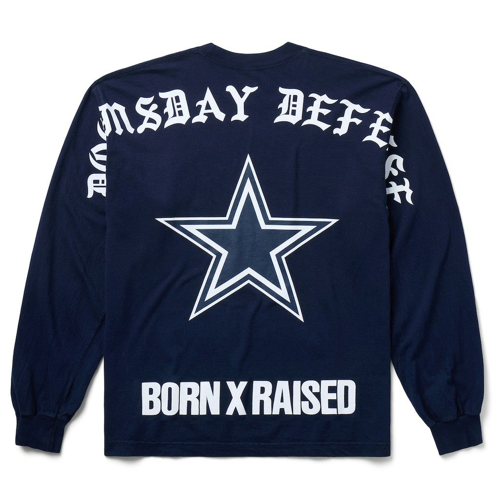 Dallas Cowboys Born x Raised Unisex Long Sleeve Local T-Shirt - Navy discount