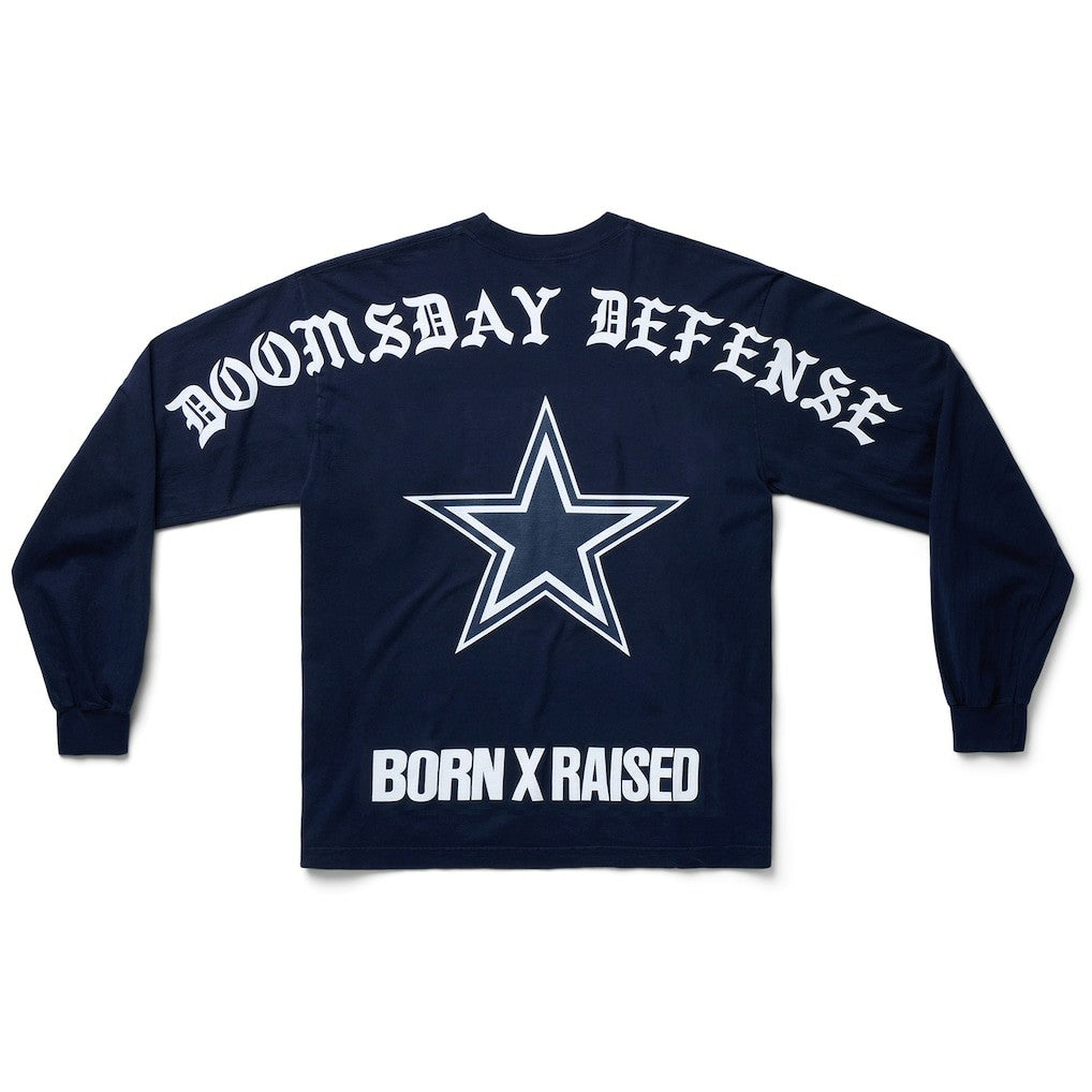 Dallas Cowboys Born x Raised Unisex Long Sleeve Local T-Shirt - Navy discount