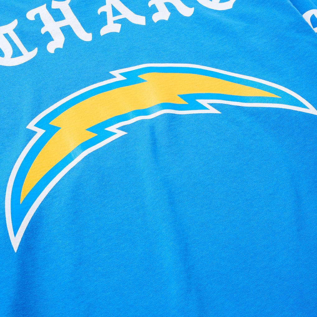 Los Angeles Chargers Born x Raised Unisex Long Sleeve Local T-Shirt - Powder Blue discount