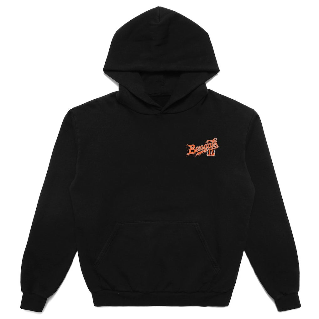 Cincinnati Bengals Born x Raised Unisex Pro Script Hoodie - Black cheap