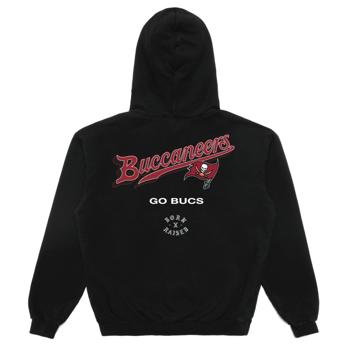 Tampa Bay Buccaneers Born x Raised Unisex Pro Script Hoodie - Black outlet