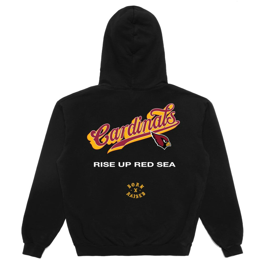 Arizona Cardinals Born x Raised Unisex Pro Script Hoodie - Black outlet
