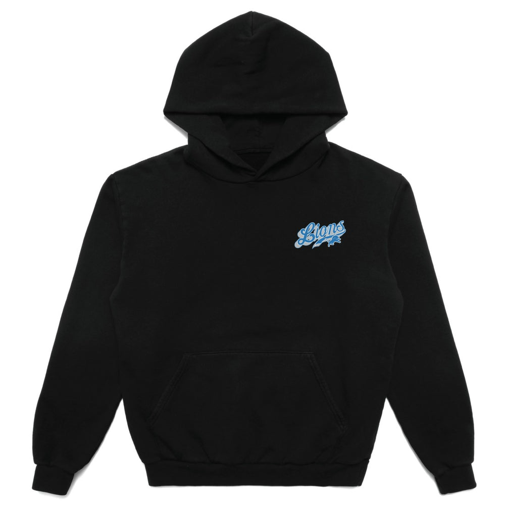Detroit Lions Born x Raised Unisex Pro Script Hoodie - Black sale