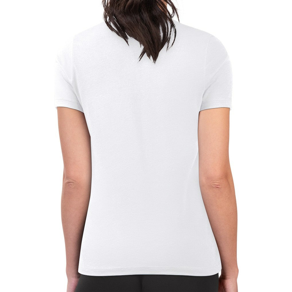Orlando Magic G-III 4Her by Carl Banks Women's Super-Slim Fit Lightweight Roses Crew Neck T-Shirt - White for sale