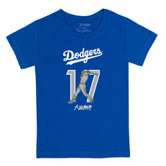 Shohei Ohtani Los Angeles Dodgers Tiny Turnip Youth Kanji Batting Graphic T-Shirt - Royal