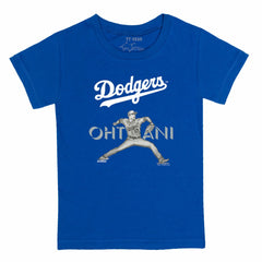 Shohei Ohtani Los Angeles Dodgers Tiny Turnip Youth Pitch Graphic T-Shirt - Royal