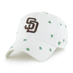 San Diego Padres Women's Confetti Clean Up Adjustable Hat - White | 47 brand