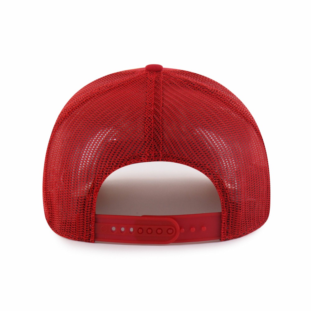 Los Angeles Angels Pitstop Trucker Adjustable Hat - Red | 47 brand