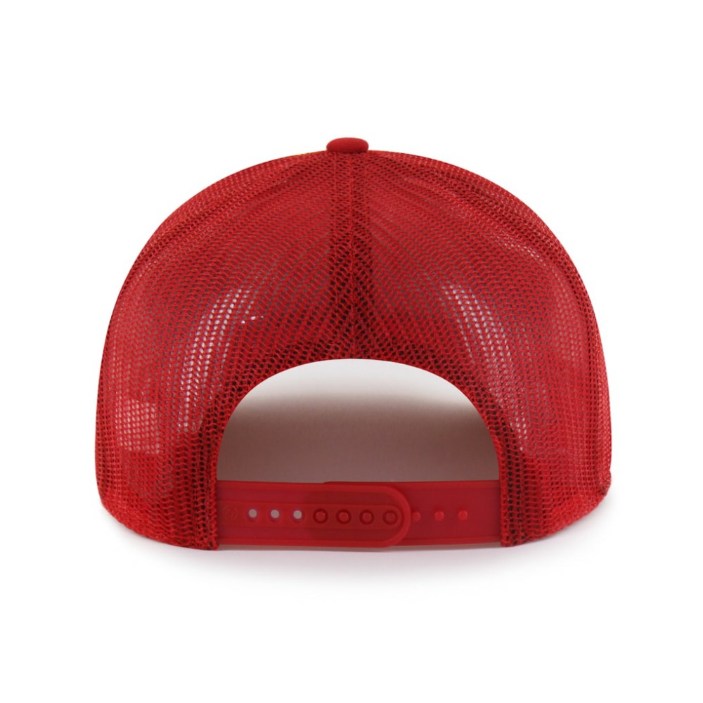 Cincinnati Reds Pitstop Trucker Adjustable Hat - Red | 47 brand
