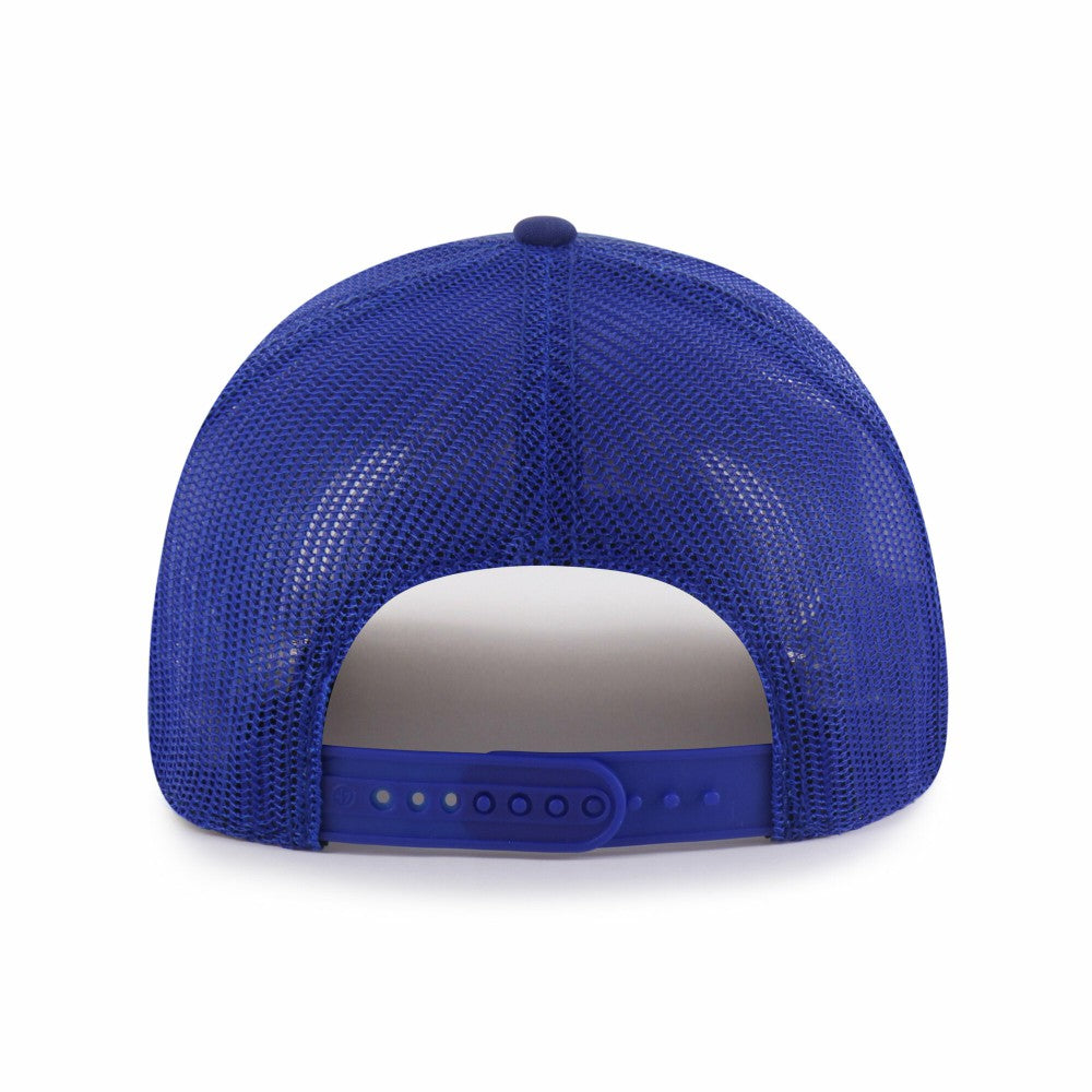 Kansas City Royals Pitstop Trucker Adjustable Hat - Royal | 47 brand