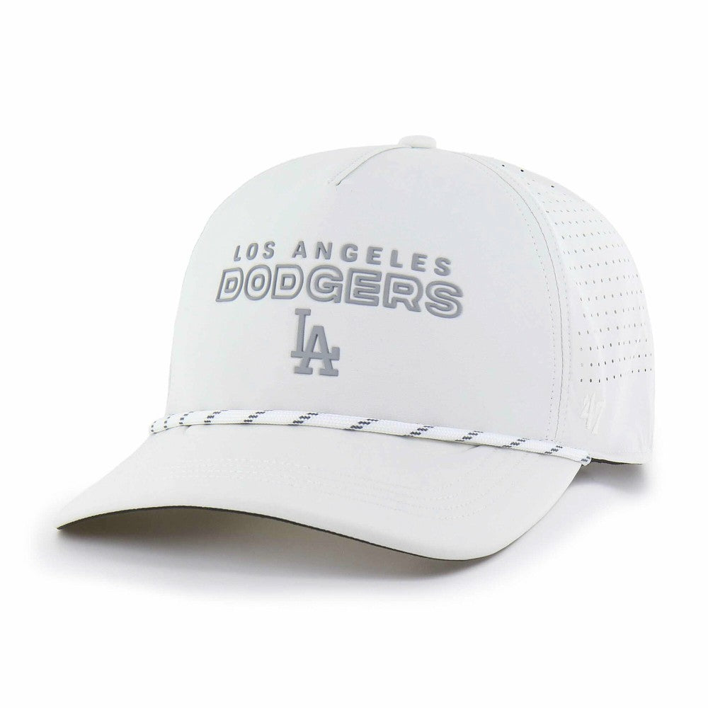 Los Angeles Dodgers Forward Vault Hitch Adjustable Hat - White | 47 brand