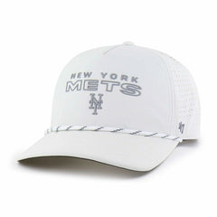 New York Mets Forward Vault Hitch Adjustable Hat - White | 47 brand