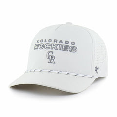 Colorado Rockies Forward Vault Hitch Adjustable Hat - White | 47 brand