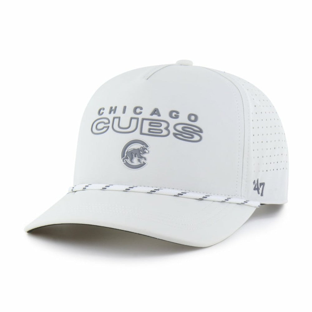 Chicago Cubs Forward Vault Hitch Adjustable Hat - White | 47 brand