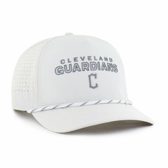 Cleveland Guardians Forward Vault Hitch Adjustable Hat - White | 47 brand